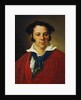 Portrait of Konstantin Ravich, 1823 by Vasili Andreyevich Tropinin