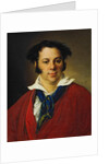 Portrait of Konstantin Ravich, 1823 by Vasili Andreyevich Tropinin