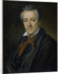 Portrait of the painter Pyotr Fyodorovich Sokolov, 1833 by Vasili Andreyevich Tropinin