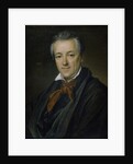Portrait of the painter Pyotr Fyodorovich Sokolov, 1833 by Vasili Andreyevich Tropinin