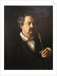 Portrait of the Composer Alexander Aleksandrovich Alyabyev, 1840-1850 by Vasili Andreyevich Tropinin