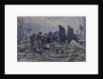 A Peasant Funeral by Ivan Ivanovich Tvorozhnikov