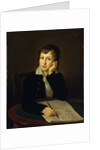 Portrait of Count Alexander Nikolayevich Mordvinov by Ivan Alexeevich Tyurin