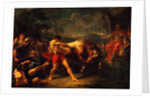 The Trial of Strength of Yan Usmar, 1796 by Grigori Ivanovich Ugryumov