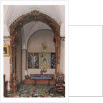 Interiors of the Winter Palace. The Alcove of the Study of Grand Prince Nicholas Nicolaievich, Mid of the 19th cen by Konstantin Andreyevich Ukhtomsky