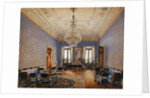 Interiors of the Winter Palace. The Drawing-Room of Grand Princess Maria Nikolayevna, 1837 by Konstantin Andreyevich Ukhtomsky