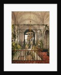 Interiors of the Winter Palace. The Small Winter Garden in the Apartments of Alexandra Fyodorovna, 1870s by Konstantin Andreyevich Ukhtomsky