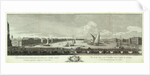 View of the Neva River between the Isaac church and the Cadet Corps (Book to the 50th anniversary of St Petersburg), 1753 by Yakov Vasilyevich Vasilyev