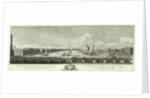 View of the Neva River between the Isaac church and the Cadet Corps (Book to the 50th anniversary of St Petersburg), 1753 by Yakov Vasilyevich Vasilyev