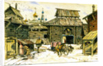 Old Moscow. The Wooden City, 1902 by Appolinari Mikhaylovich Vasnetsov