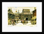 Old Moscow. The Wooden City, 1902 by Appolinari Mikhaylovich Vasnetsov