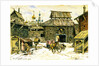Old Moscow. The Wooden City, 1902 by Appolinari Mikhaylovich Vasnetsov