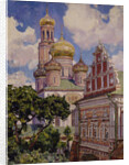 Clouds and Golden Domes. The Simonov Monastery, 1927 by Appolinari Mikhaylovich Vasnetsov