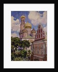 Clouds and Golden Domes. The Simonov Monastery, 1927 by Appolinari Mikhaylovich Vasnetsov