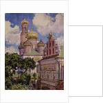 Clouds and Golden Domes. The Simonov Monastery, 1927 by Appolinari Mikhaylovich Vasnetsov