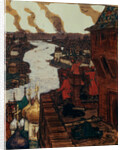 Tatars are coming! End of XIVth century, 1909 by Appolinari Mikhaylovich Vasnetsov