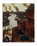 Tatars are coming! End of XIVth century, 1909 by Appolinari Mikhaylovich Vasnetsov