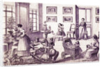 Childrens Room, Early 19th cen by P. Vdovichev
