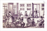 Childrens Room, Early 19th cen by P. Vdovichev