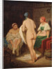 In steam bath, End 1820s by Alexei Gavrilovich Venetsianov