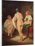 In steam bath, End 1820s by Alexei Gavrilovich Venetsianov