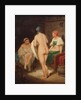 In steam bath, End 1820s by Alexei Gavrilovich Venetsianov