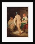 In steam bath, End 1820s by Alexei Gavrilovich Venetsianov