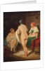In steam bath, End 1820s by Alexei Gavrilovich Venetsianov