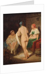 In steam bath, End 1820s by Alexei Gavrilovich Venetsianov