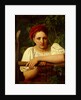 A Peasant Girl of Tver Region, 1840 by Alexei Gavrilovich Venetsianov