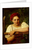A Peasant Girl of Tver Region, 1840 by Alexei Gavrilovich Venetsianov