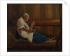 Girl on a hay mattress by Alexei Gavrilovich Venetsianov