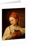 Milkgirl, 1820 by Alexei Gavrilovich Venetsianov