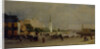 Bolshoy Kamenny Bridge in Moscow by Pyotr Petrovich Vereshchagin