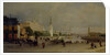 Bolshoy Kamenny Bridge in Moscow by Pyotr Petrovich Vereshchagin