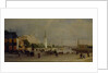 Bolshoy Kamenny Bridge in Moscow by Pyotr Petrovich Vereshchagin