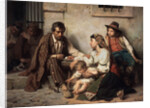 Family visiting a prisoner, 1868 by Vasili Petrovich Vereshchagin