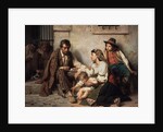 Family visiting a prisoner, 1868 by Vasili Petrovich Vereshchagin