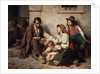 Family visiting a prisoner, 1868 by Vasili Petrovich Vereshchagin