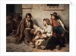 Family visiting a prisoner, 1868 by Vasili Petrovich Vereshchagin