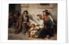 Family visiting a prisoner, 1868 by Vasili Petrovich Vereshchagin