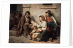 Family visiting a prisoner, 1868 by Vasili Petrovich Vereshchagin