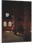 Interior of the Peter and Paul Church in Puchug, 1894 by Vasili Vasilyevich Vereshchagin