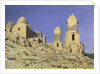 Necropolis Shah-i-Zinda (The Living King) in Samarkand, 1869-1870 by Vasili Vasilyevich Vereshchagin