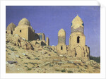 Necropolis Shah-i-Zinda (The Living King) in Samarkand, 1869-1870 by Vasili Vasilyevich Vereshchagin