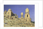 Necropolis Shah-i-Zinda (The Living King) in Samarkand, 1869-1870 by Vasili Vasilyevich Vereshchagin