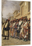 Dervishes Chorus Begging Alms in Tashkent, 1870 by Vasili Vasilyevich Vereshchagin