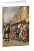 Dervishes Chorus Begging Alms in Tashkent, 1870 by Vasili Vasilyevich Vereshchagin