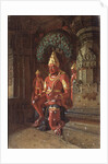 A Vishnu statue in the Indra temple, 1874 by Vasili Vasilyevich Vereshchagin