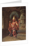 A Vishnu statue in the Indra temple, 1874 by Vasili Vasilyevich Vereshchagin